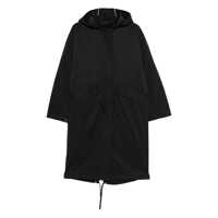 Geci Parka Closed Cotton And Nylon Parka Coat Femei