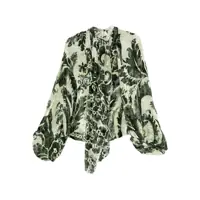 Bluze F.R.S. - For Restless Sleepers Printed Silk Blouse Femei