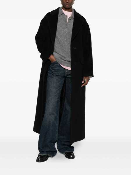 Paltoane Tagliatore Tagliatore Wool Single-Breasted Coat Black Femei (BM 19395174) 2