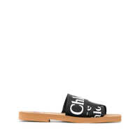 Sandale Chloé Woody Flat Sandals Femei