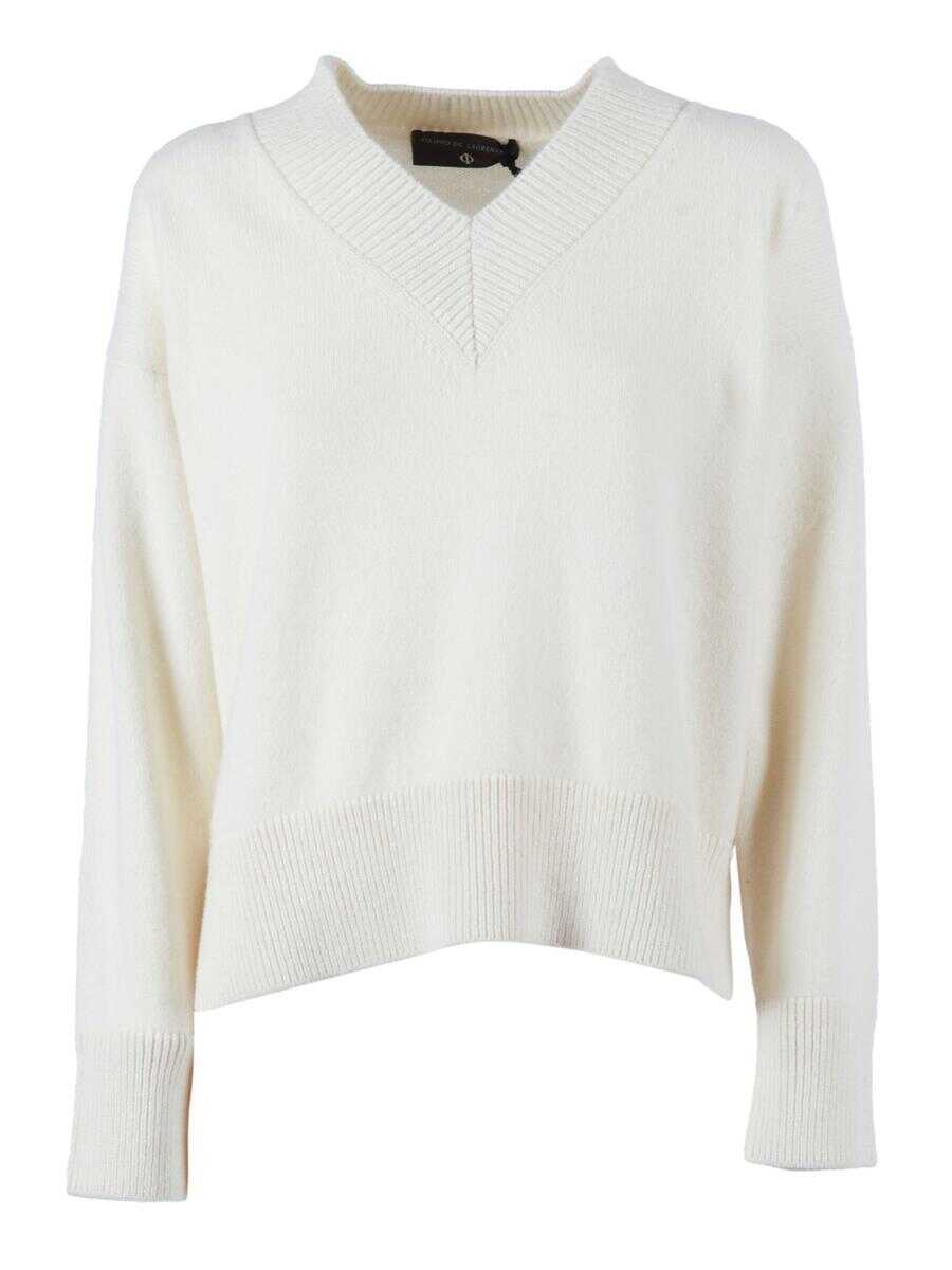 Pulovere Phi Fdl Phi Fdl School V WHITE Femei (BM 19395651) 1