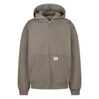 Pulovere Dickies Threads Dickies Sweatshirt With Hood And Zip Khaki Barbati