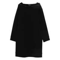 Rochii Emporio Armani Cotton Blend Short Dress Femei