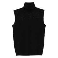 Topuri Emporio Armani Wool Turtle-Neck Top Femei