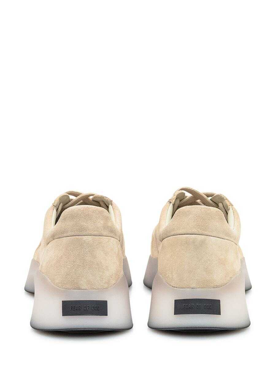 Sneakers FEAR OF GOD Fear Of God Fear Of God Vintage Runner Sneakers In Suede Beige Barbati (BM 19396851) 3