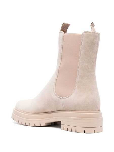 Bocanci Gianvito Rossi Gianvito Rossi Chester Suede Leather Boots Black Femei (BM 19397133) 3