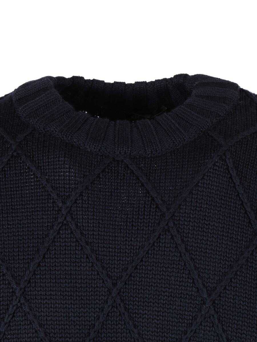 Pulovere Phi Fdl Phi Fdl Girocoll BLUE Barbati (BM 19397187) 3