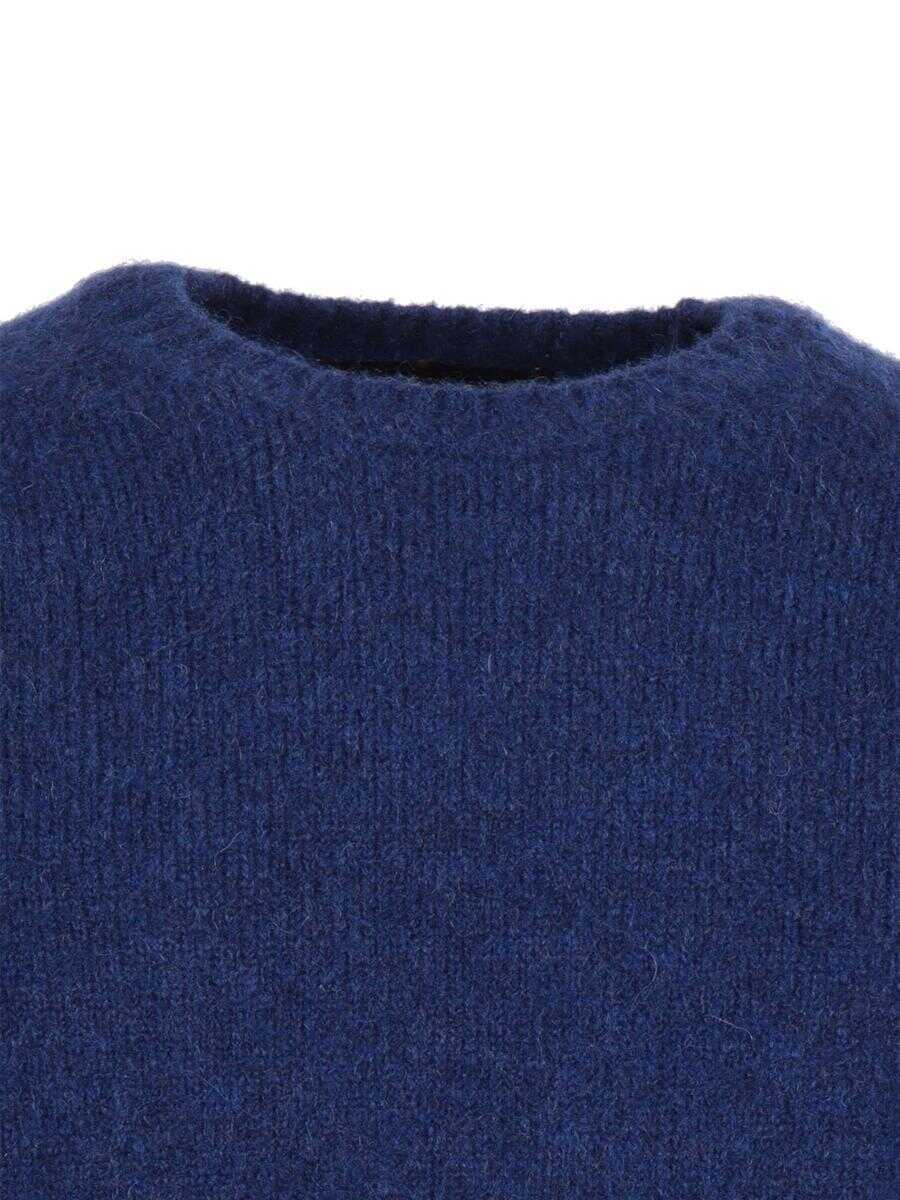 Pulovere Phi Fdl Phi Fdl Girocoll BLUE Barbati (BM 19397202) 3