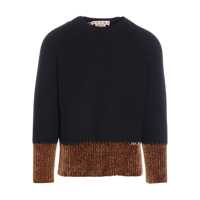 Pulovere Marni Black And Brown Sweater Marni Barbati