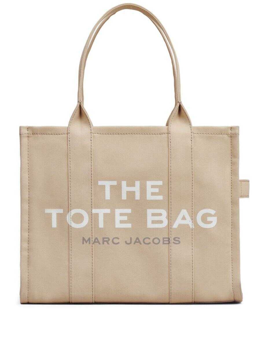 Genti de mana Marc Jacobs Marc Jacobs The Large Tote Canvas Tote Beige Femei (BM 19398945) 1