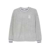 Pulovere Brunello Cucinelli Logo Cotton Sweatshirt Femei