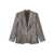 Brunello Cucinelli Brunello Cucinelli Wool Blend Blazer Jacket SILVER