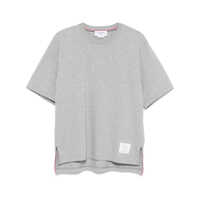 Tricouri Thom Browne Oversized Cotton T-Shirt Barbati