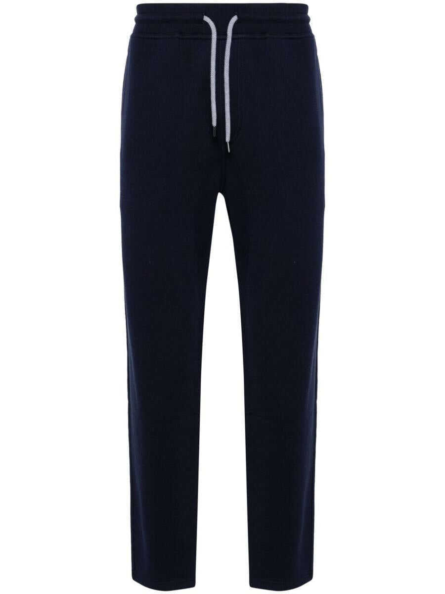Pantaloni de trening Brunello Cucinelli Brunello Cucinelli Cotton Blend Sweatpants BLUE Barbati (BM 19399461) 1