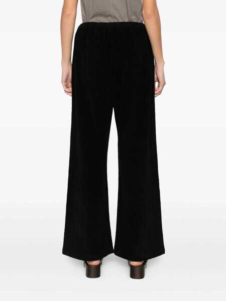 Pantaloni casual APUNTOB Apuntob Courduroy Cotton Trousers Black Femei (BM 19400031) 4