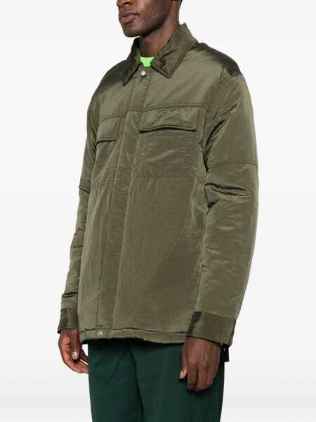 Geci OAMC Oamc Padded Overshirt Clothing 54 MILITARY GREEN Barbati (BM 19400097) 3
