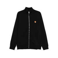 Pulovere Maison Kitsuné Fox Head Cotton Zipped Sweatshirt Barbati
