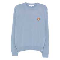 Pulovere Maison Kitsuné Fox Head Wool Crewneck Jumper Barbati
