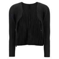 Pulovere Pleats Please Issey Miyake 'Basics' Cardigan Femei