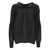 PLEATS PLEASE ISSEY MIYAKE Pleats Please Issey Miyake 'Fluffy Basics' Hooded Blouse Black
