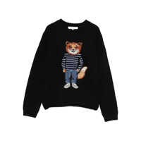 Pulovere Maison Kitsuné Dressed Fox Intarsia Wool Jumper Clothing Femei