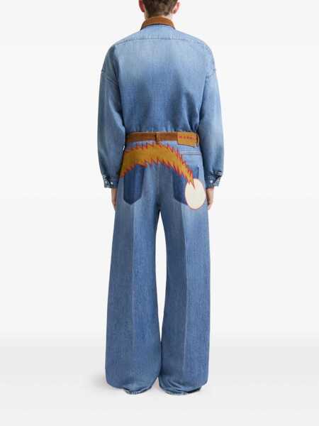 Blugi Marni Marni Jeans DEEP BLUE Barbati (BM 19400460) 4