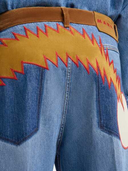 Blugi Marni Marni Jeans DEEP BLUE Barbati (BM 19400460) 5