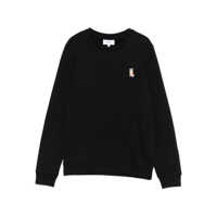 Pulovere Maison Kitsuné Lady Fox Cotton Crewneck Sweatshirt Femei