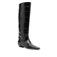 Bocanci Paris Texas Dama - Bocanci Paris Texas Paris Texas Bettina Leather Boots Black Femei (BM 19400487) - B-mall.ro