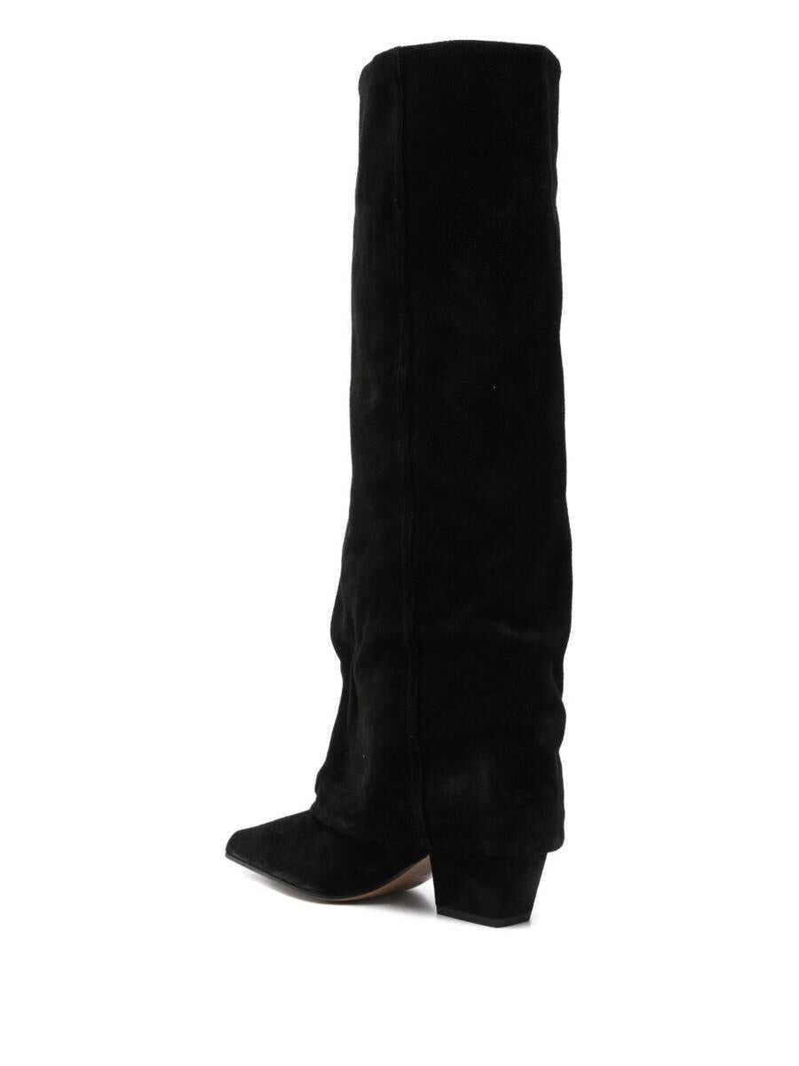 Bocanci Paris Texas Paris Texas Black High Boots In Suede Black Femei (BM 19400493) 3