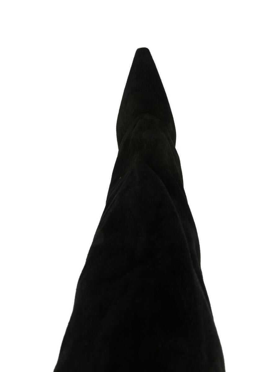 Bocanci Paris Texas Paris Texas Black High Boots In Suede Black Femei (BM 19400493) 4