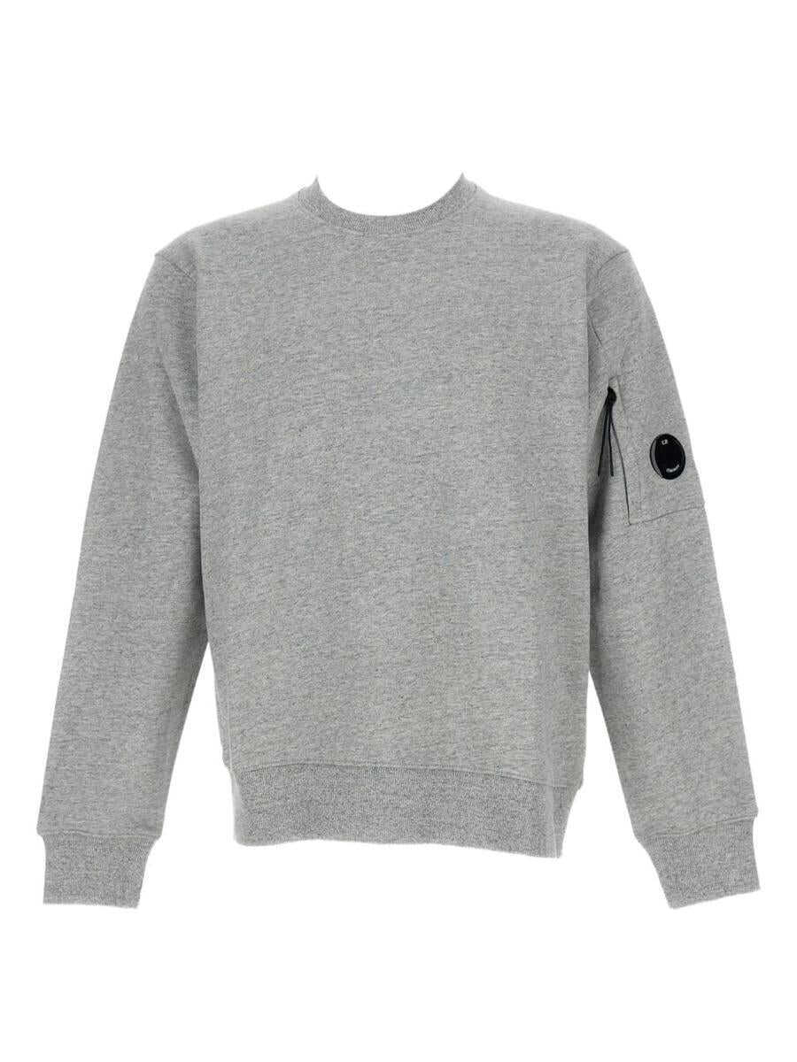 Pulovere C.P. Company C.P. Company Cotton Crewneck Sweatshirt GREY Barbati (BM 19400511) 1