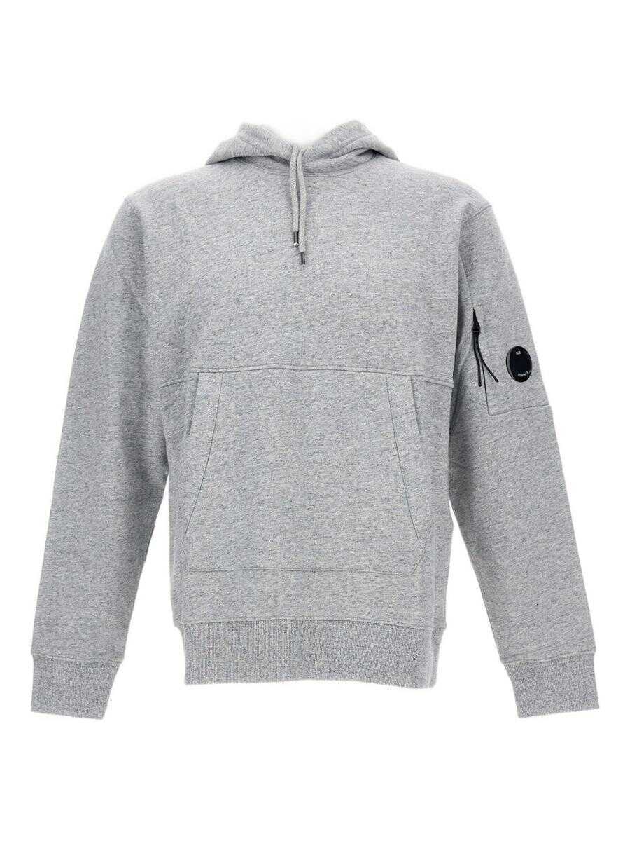 Bluze de trening C.P. Company C.P. Company Cotton Hoodie GREY Barbati (BM 19400547) 1