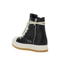Sneakers Rick Owens Dama - Sneakers Rick Owens Rick Owens Leather Sneakers Black Femei (BM 19400574) - B-mall.ro