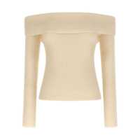 Pulovere Rick Owens Wool Off-Shoulder Sweater Femei