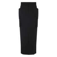 Fuste Rick Owens Firbanks Cotton Skirt Femei