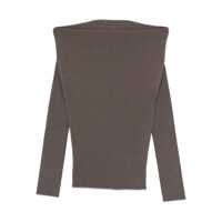 Pulovere Rick Owens Wool Off-Shoulder Sweater Femei