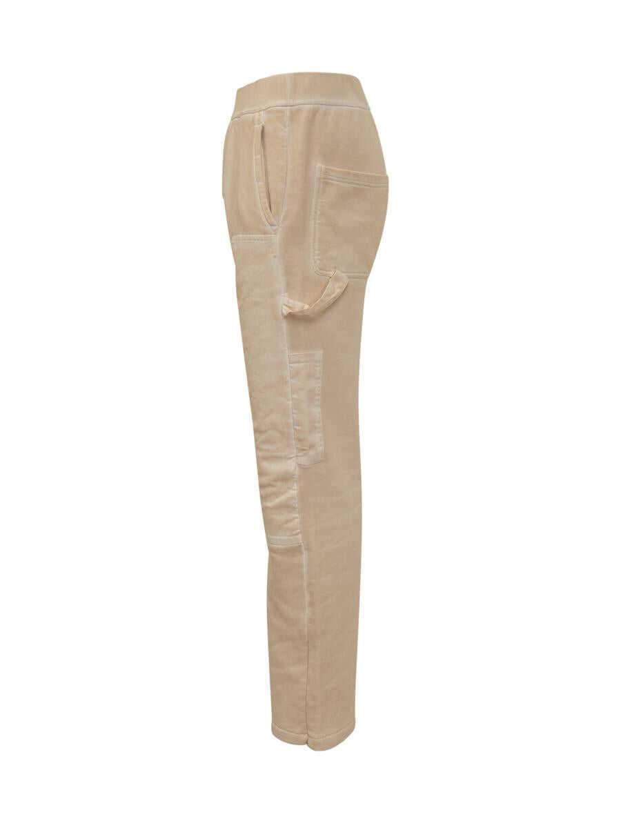 Pantaloni DSQUARED2 DSQUARED2 Beige Cargo Pants Dsquared2 WHITE Barbati (BM 19401018) 3