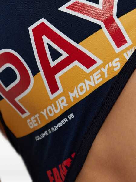 Body-uri DSQUARED2 DSQUARED2 Printed Bodysuit BLUE Femei (BM 19401045) 5