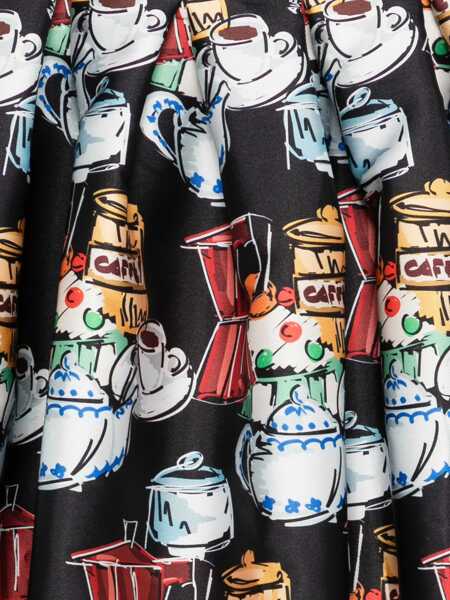 Fuste ALESSANDRO ENRIQUEZ Alessandro Enriquez Printed Midi Skirt MULTICOLOUR Femei (BM 19401174) 3