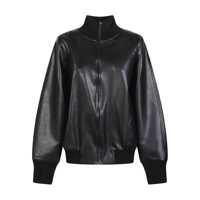 Paltoane NORMA KAMALI Norma Kamali Faux-Leather Bomber Jacket