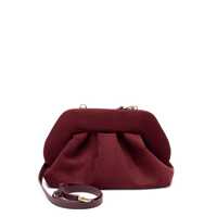 Genti mini Themoirè Tia Suede Clutch Femei