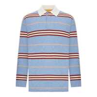 Tricouri Polo Guest In Residence Cashmere Striped Polo Shirt Femei