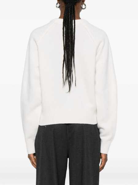 Pulovere DUNST Dunst Wool V-Necked Sweater Beige Femei (BM 19401456) 4