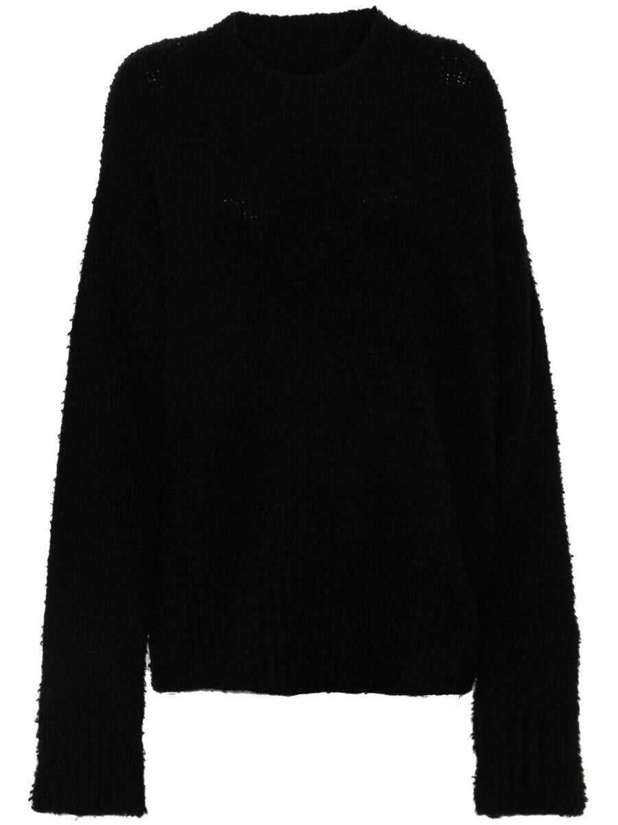 Pulovere UMA WANG Uma Wang Cashmere High Neck Sweater Black Femei (BM 19401504) 1
