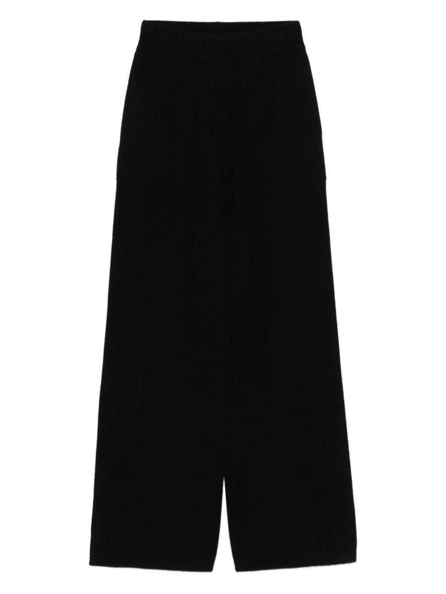 Pantaloni casual UMA WANG Uma Wang Cashmere Trousers Black Femei (BM 19401510) 1