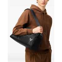 Genti de umar AMI Paris Marcel Large Nylon Shoulder Bag Femei