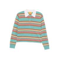 Tricouri Polo Guest In Residence Striped Polo Shirt Femei