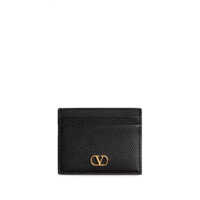 Portofele Valentino Garavani Vlogo Signautre Leather Card Case Femei