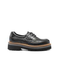 Mocasini Woolrich Rock Leather Boat Shoes Femei